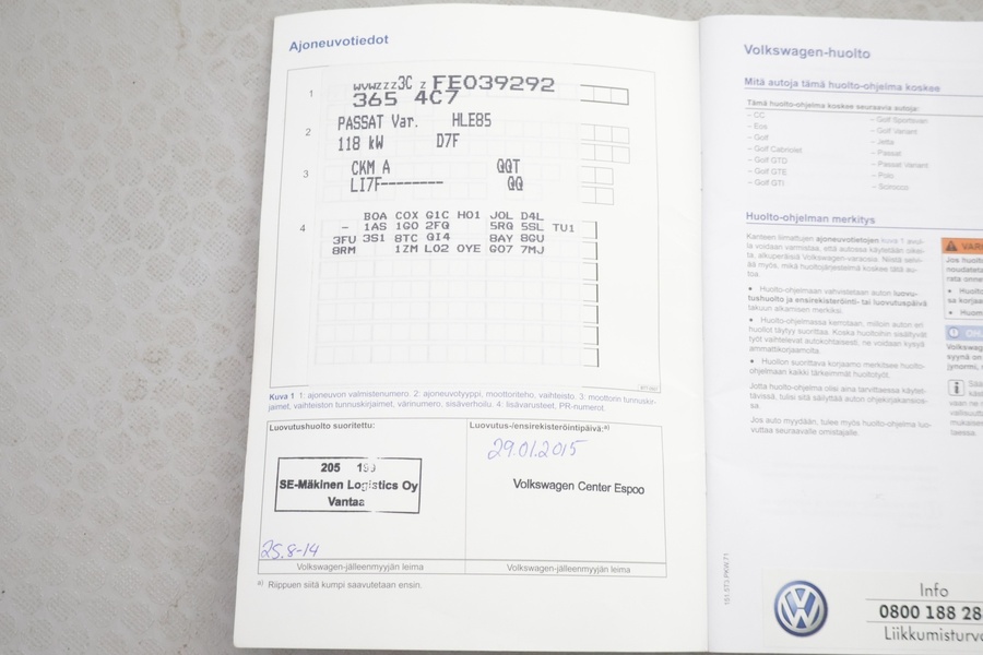 Volkswagen Passat vaihtoauto