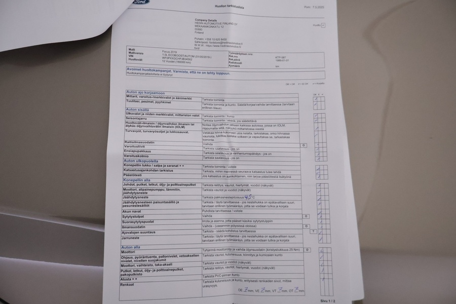 Ford Focus vaihtoauto