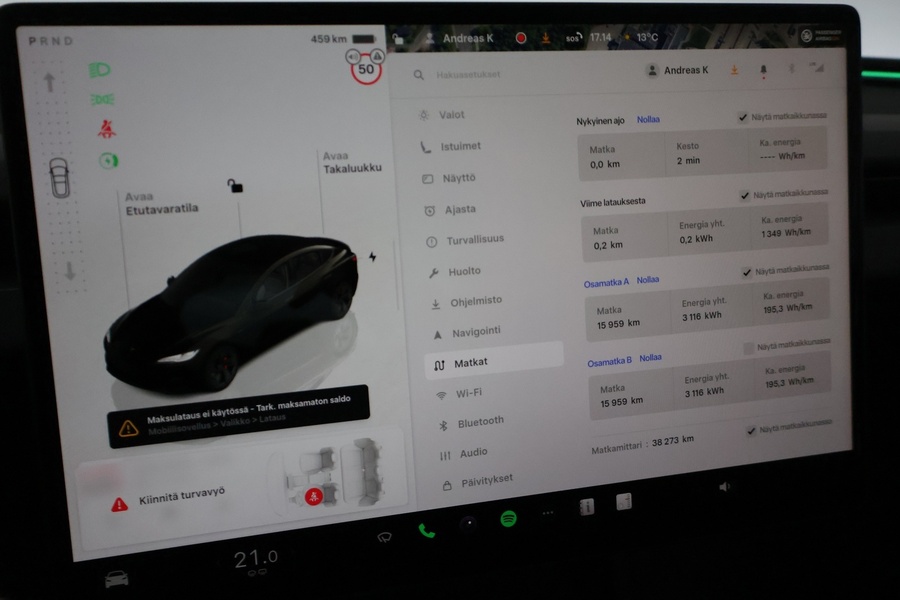 Tesla Model 3 vaihtoauto