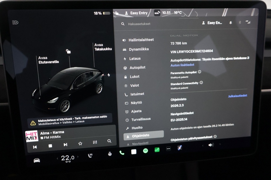Tesla Model Y vaihtoauto