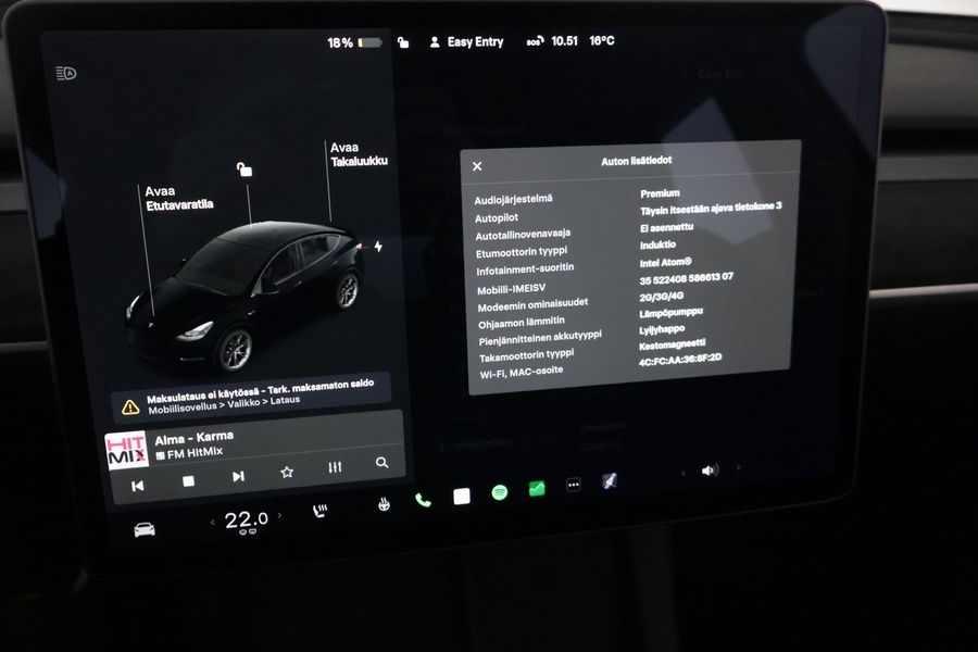 Tesla Model Y vaihtoauto