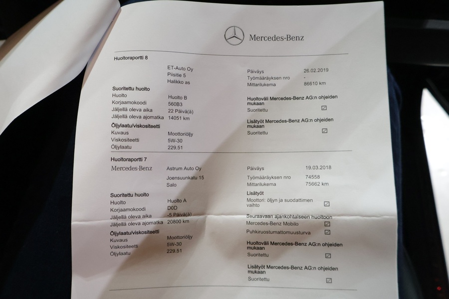 Mercedes-Benz E vaihtoauto