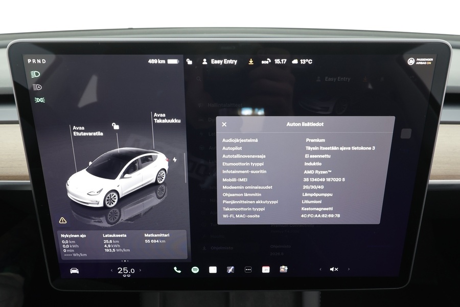 Tesla Model 3 vaihtoauto