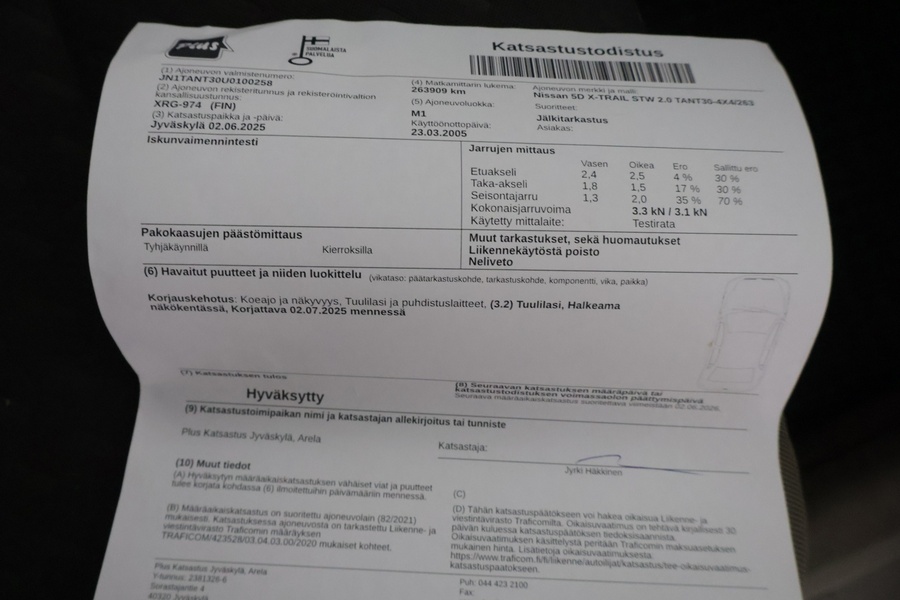 Nissan X-Trail vaihtoauto