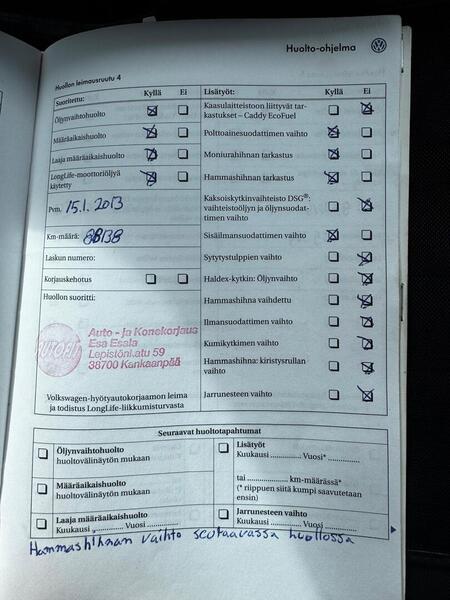 Volkswagen Caddy Maxi vaihtoauto