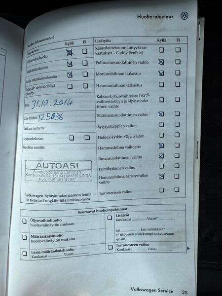 Volkswagen Caddy Maxi vaihtoauto