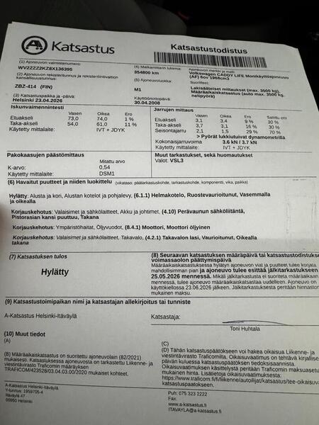 Volkswagen Caddy Maxi vaihtoauto