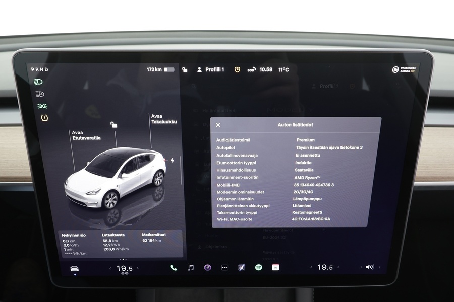 Tesla Model Y vaihtoauto