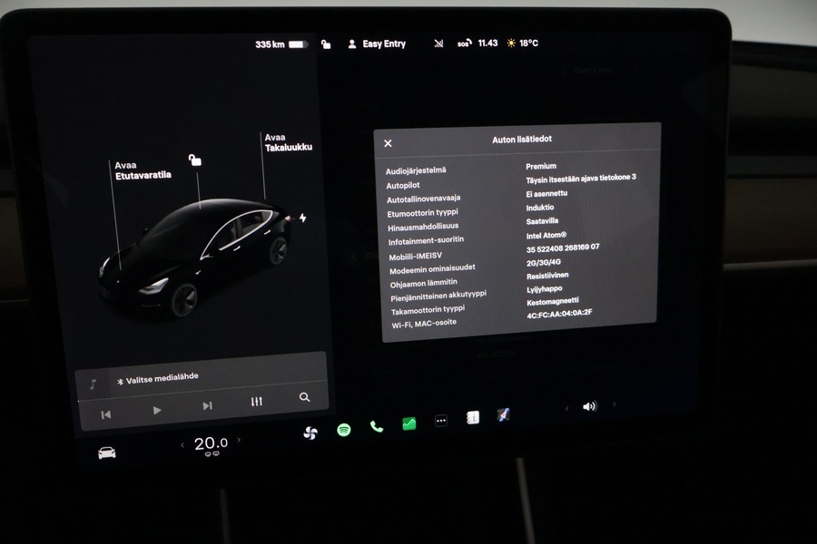 Tesla Model 3 vaihtoauto