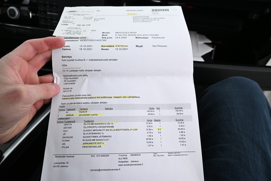 Mercedes-Benz E vaihtoauto