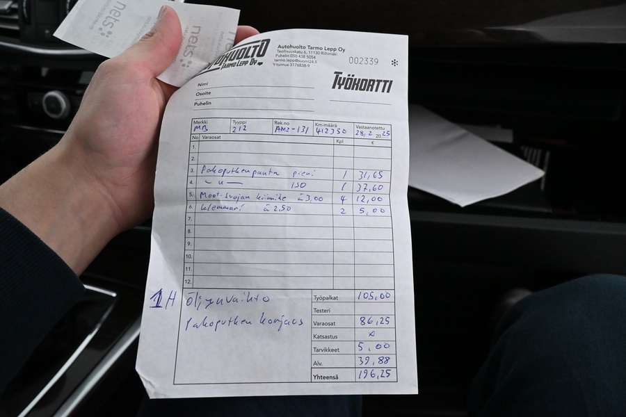 Mercedes-Benz E vaihtoauto