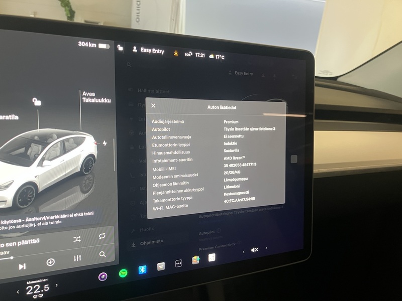 Tesla Model Y vaihtoauto