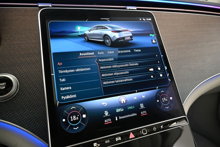 Mercedes-Benz EQE vaihtoauto