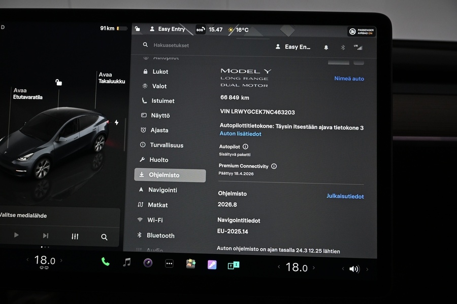 Tesla Model Y vaihtoauto