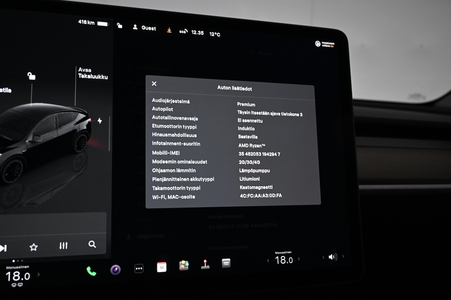 Tesla Model Y vaihtoauto