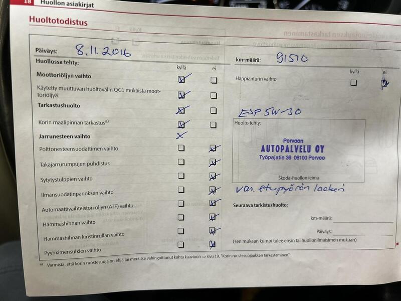 Skoda Fabia vaihtoauto