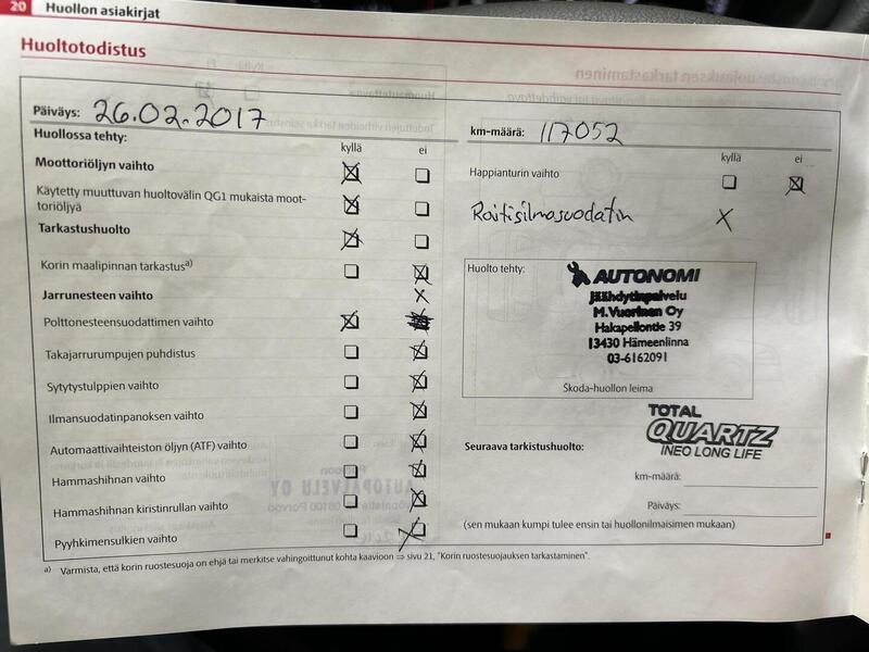 Skoda Fabia vaihtoauto