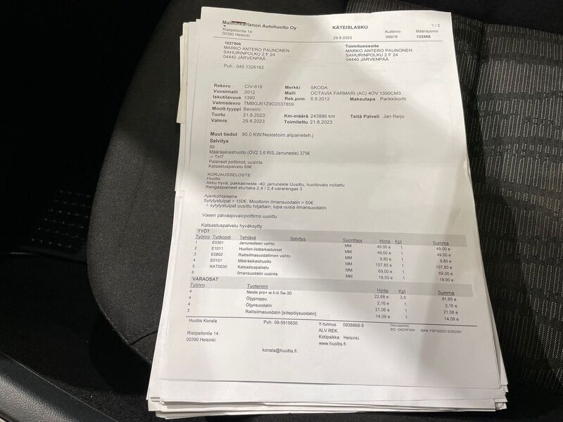 Skoda Octavia vaihtoauto