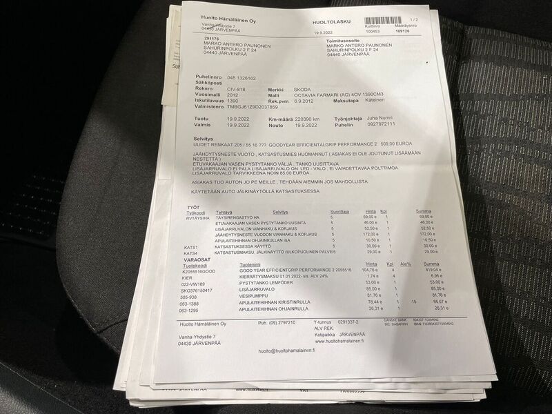 Skoda Octavia vaihtoauto