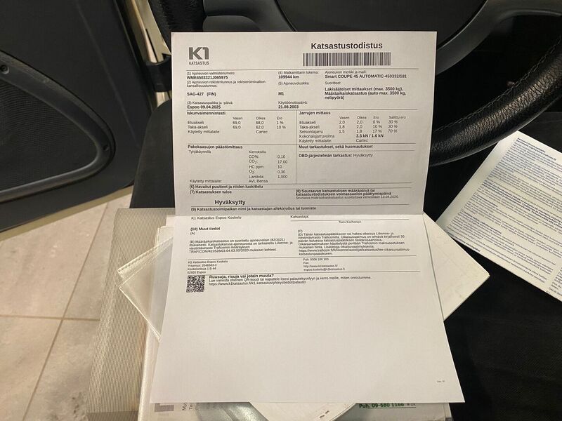 Smart Fortwo vaihtoauto