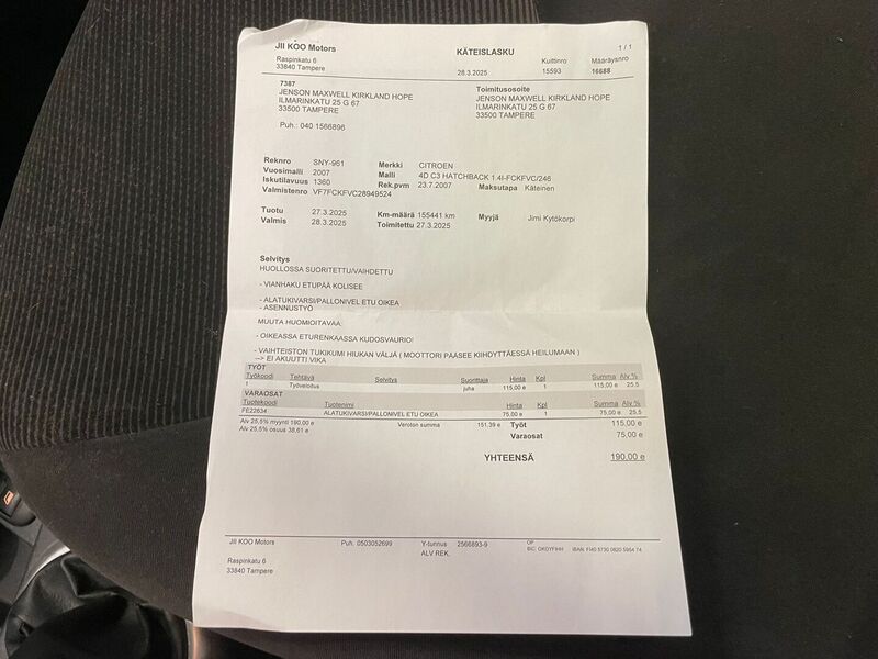 Citroën C3 vaihtoauto