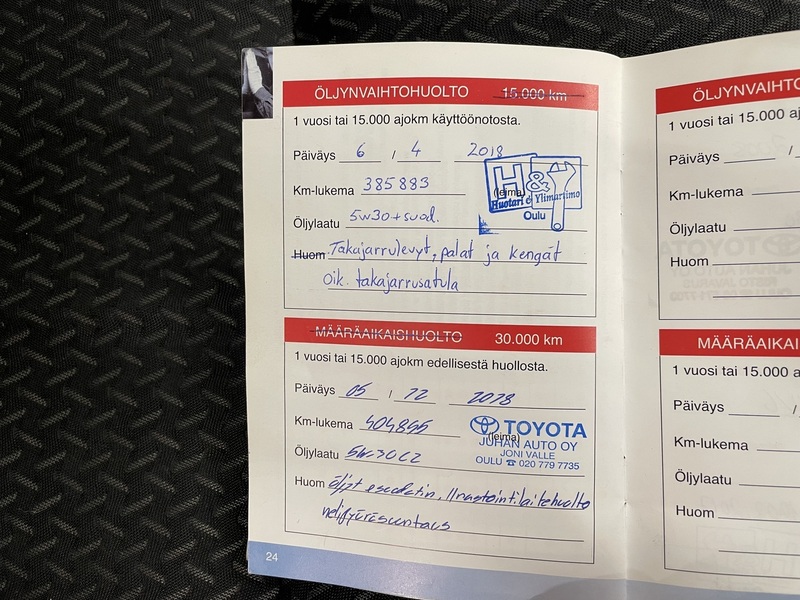 Toyota Corolla vaihtoauto