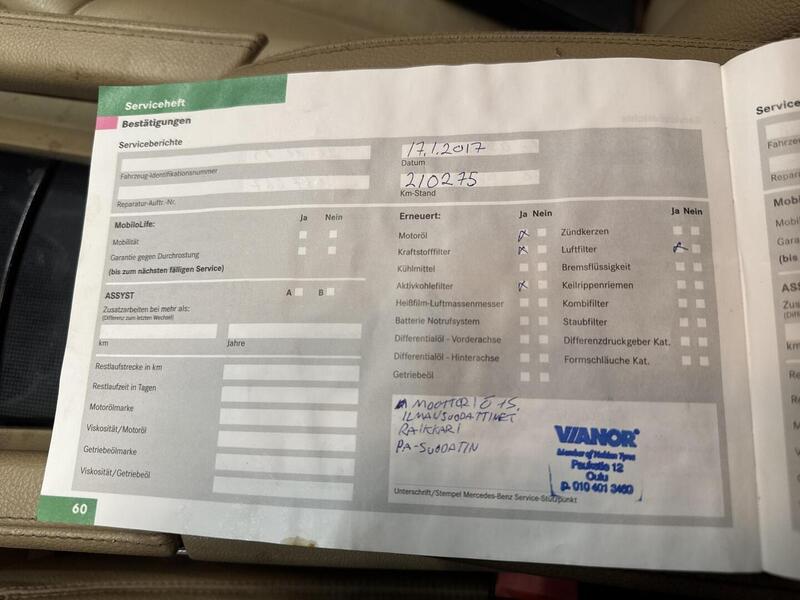 Mercedes-Benz ML vaihtoauto