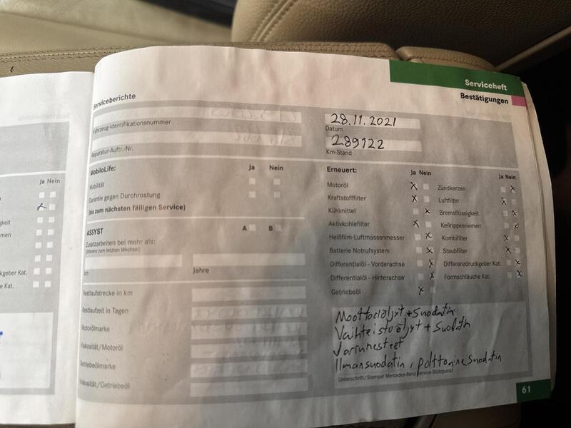 Mercedes-Benz ML vaihtoauto