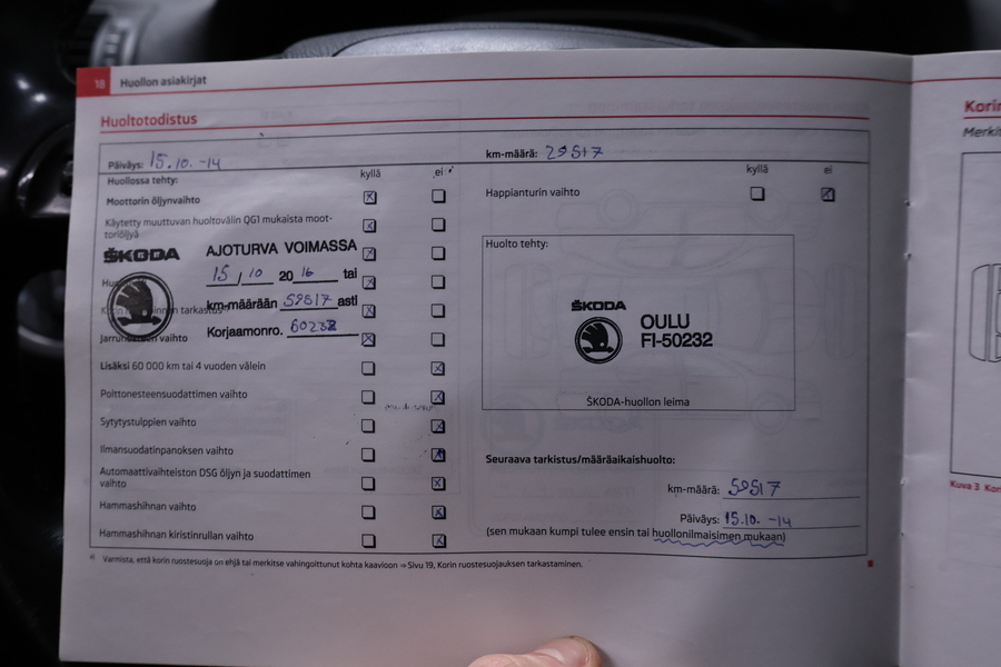 Skoda Octavia vaihtoauto