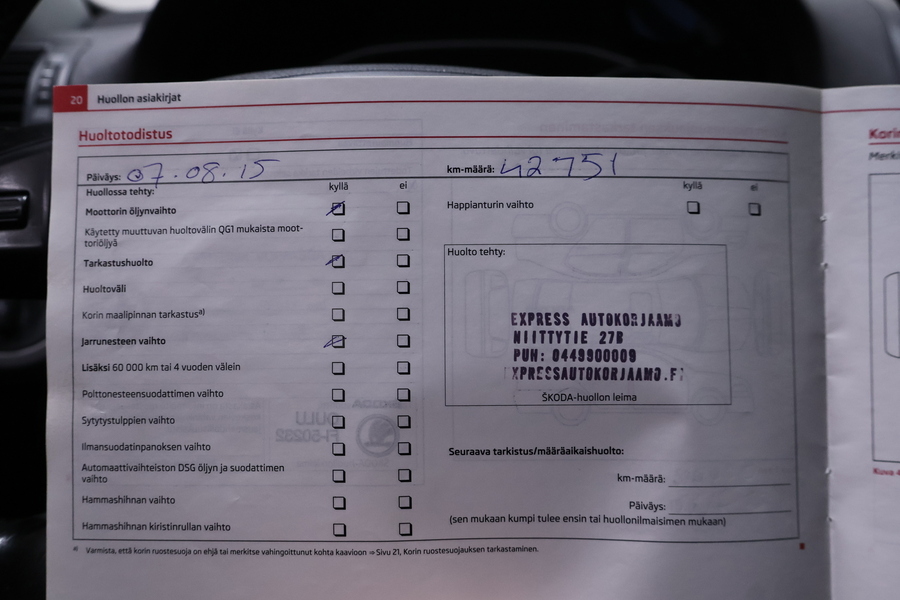 Skoda Octavia vaihtoauto