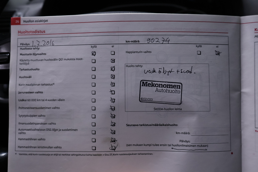 Skoda Octavia vaihtoauto