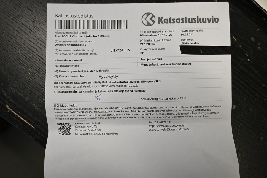 Ford Focus vaihtoauto