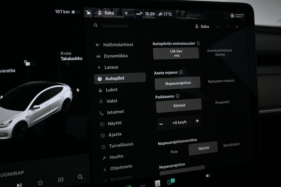 Tesla Model 3 vaihtoauto