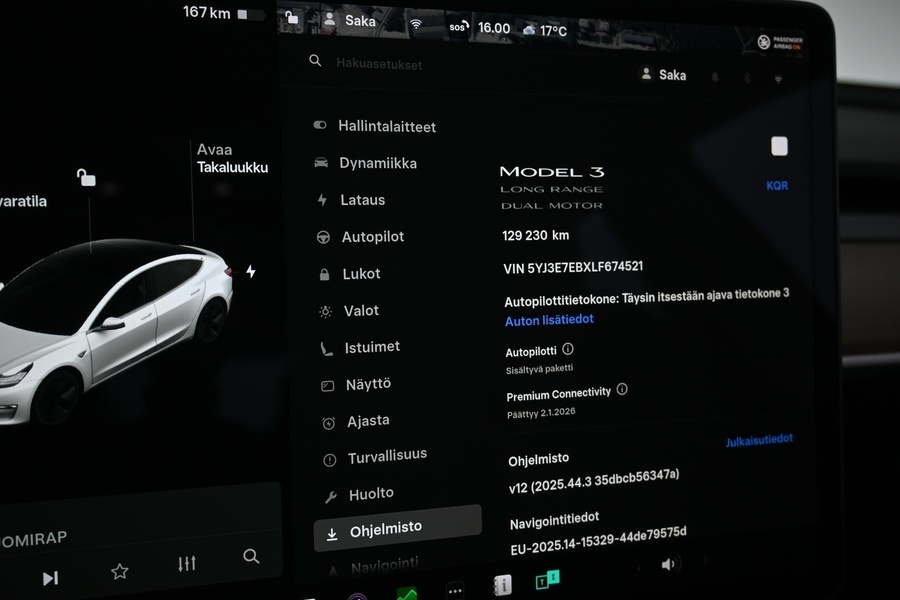 Tesla Model 3 vaihtoauto