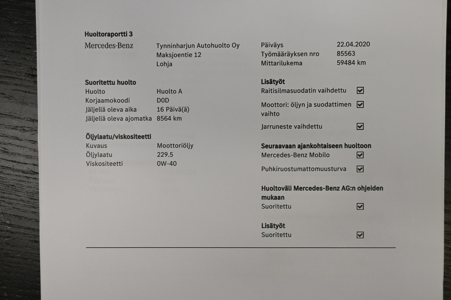 Mercedes-Benz GLC vaihtoauto