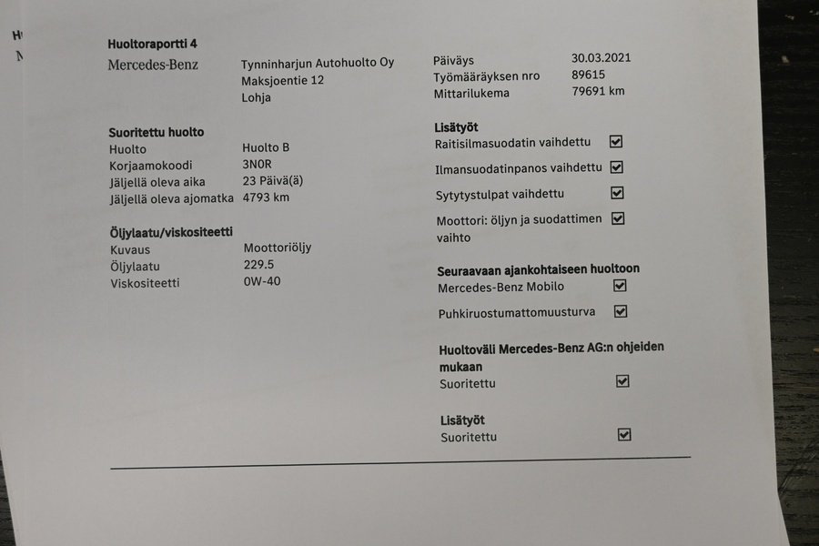 Mercedes-Benz GLC vaihtoauto