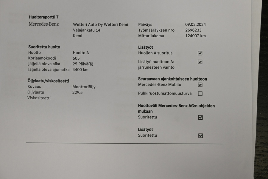 Mercedes-Benz GLC vaihtoauto