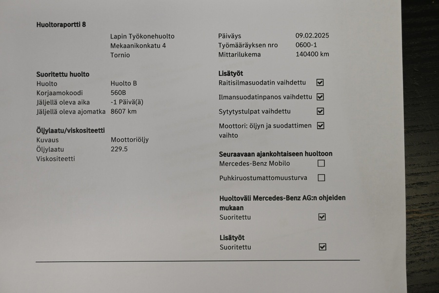 Mercedes-Benz GLC vaihtoauto