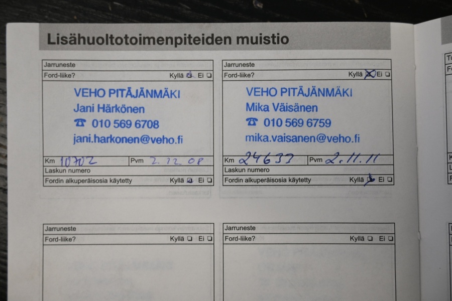 Ford Fiesta vaihtoauto