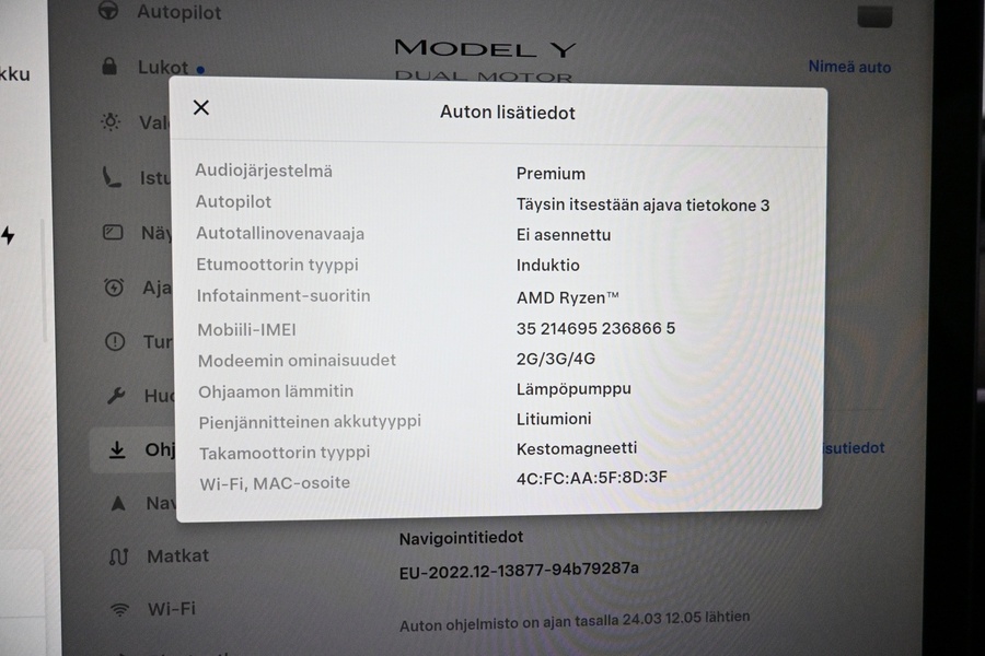 Tesla Model Y vaihtoauto