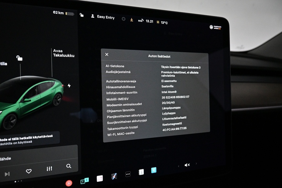 Tesla Model 3 vaihtoauto