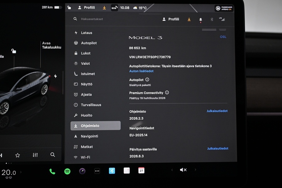 Tesla Model 3 vaihtoauto