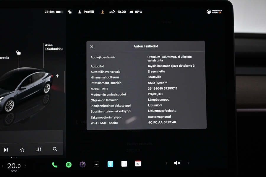 Tesla Model 3 vaihtoauto