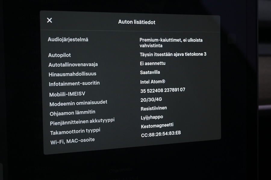 Tesla Model 3 vaihtoauto