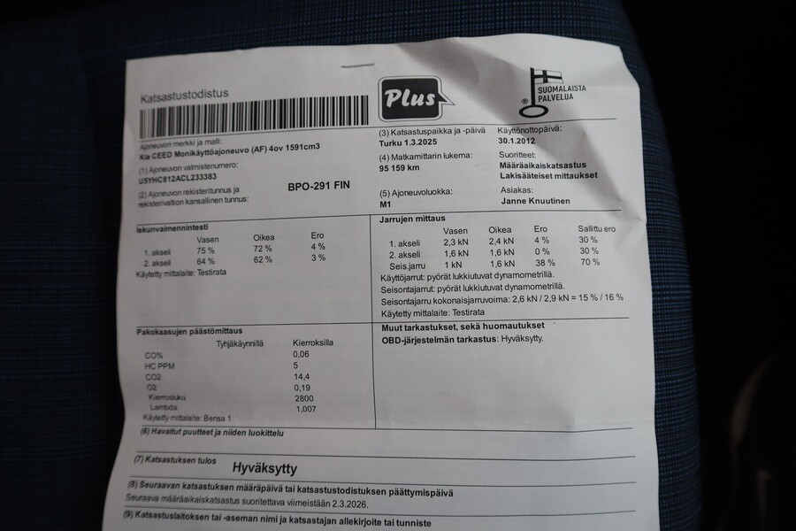 Kia Ceed vaihtoauto