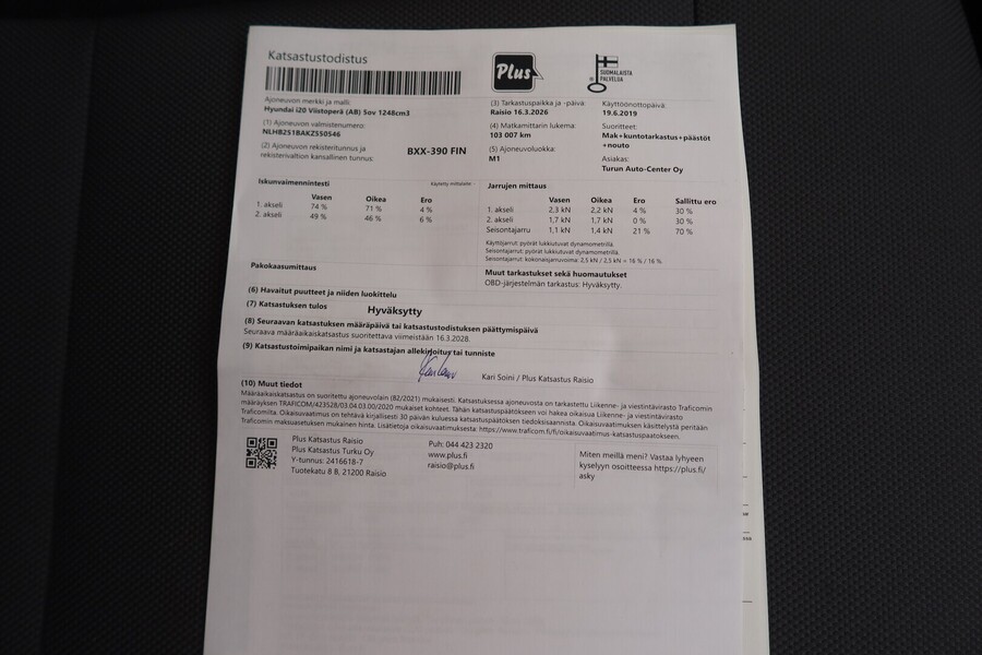 Hyundai i20 Hatchback vaihtoauto