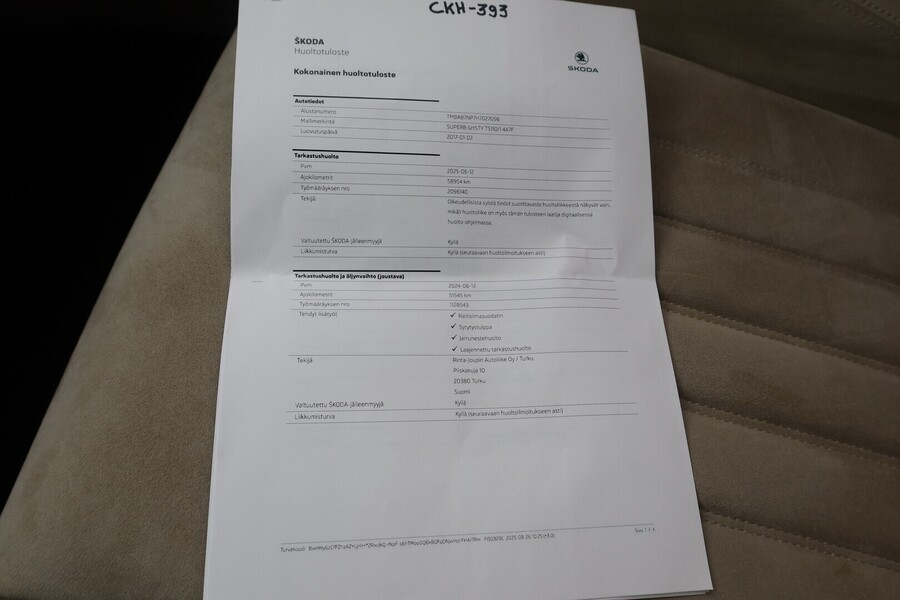 Skoda Superb vaihtoauto