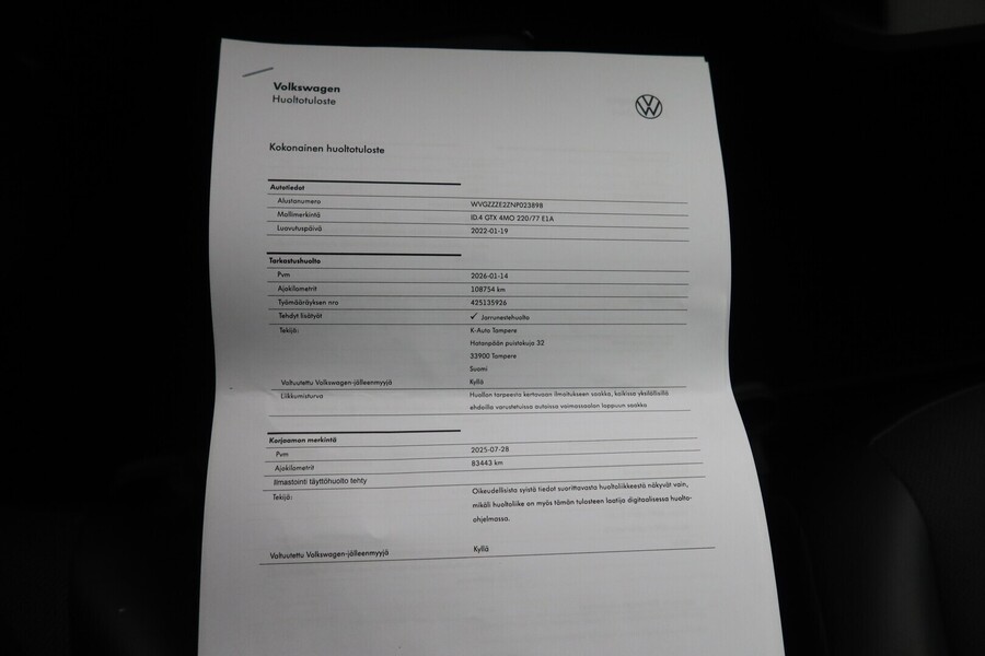 Volkswagen ID.4 vaihtoauto