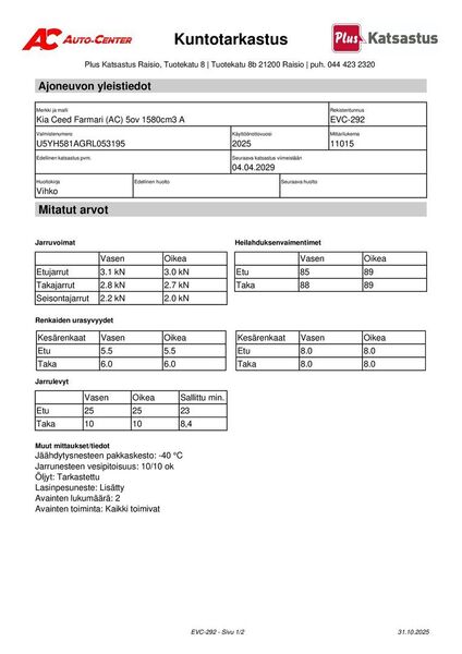 Kia Ceed vaihtoauto