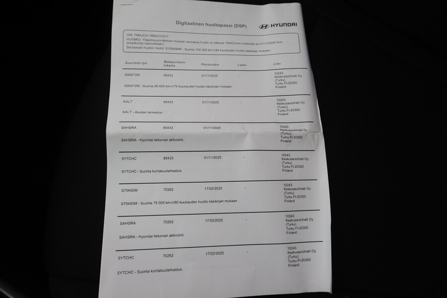 Hyundai Tucson vaihtoauto